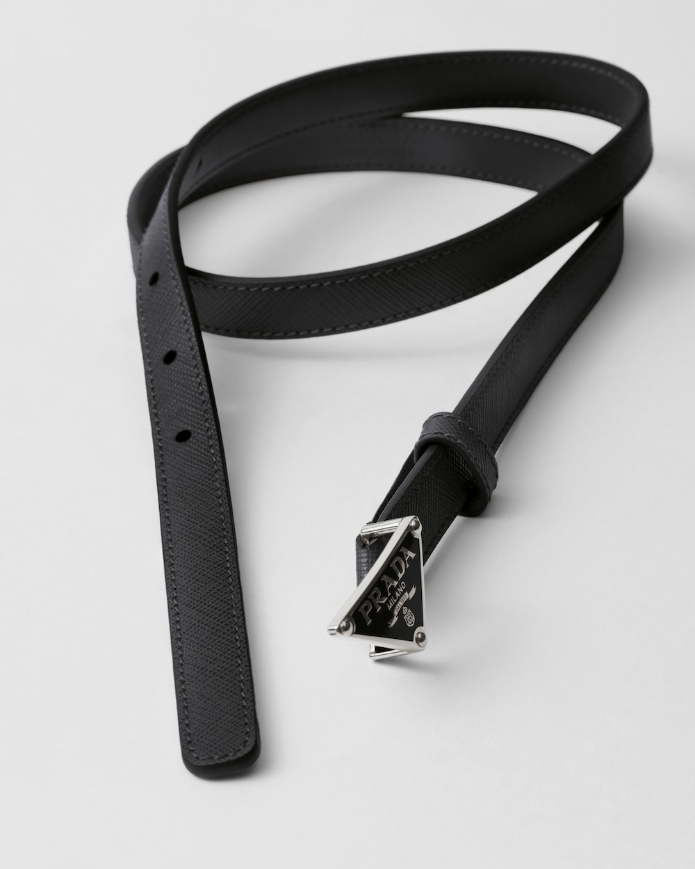 Saffiano leather belt - Image 2